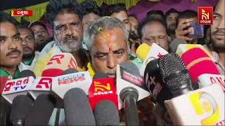 BJD MLA Candidate Sanatan Mahakud's Vigorous Campaign In Champua | Nandighosha TV