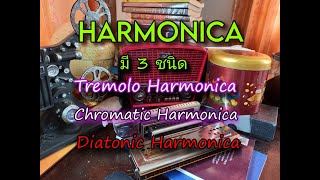 Harmonica มี 3 ชนิด