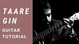 Taare Gin ( Dil Bechara) | Part 1 (Performance) | Accurate Guitar lesson