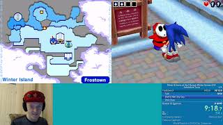 Mario \u0026 Sonic at the Olympic Winter Games (DS) - Adventure Tours Speedrun in 2:58:36