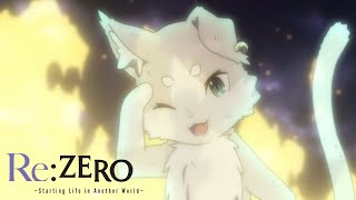 Emilia and Puck Form a Contract | Re:ZERO EX The Frozen Bond