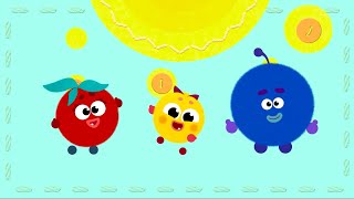 BerryBuds 👶 NEW! Summer! 🐶🐰Educational Songs for Kids