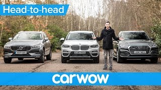 BMW X3 vs Audi Q5 vs Volvo XC60 2018 - which is best? | Head-to-Head