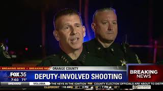 Deputies open fire on armed man in Apopka