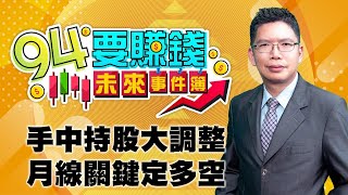 【94要賺錢 未來事件簿】手中持股大調整 月線關鍵定多空｜20201016｜分析師 謝文恩