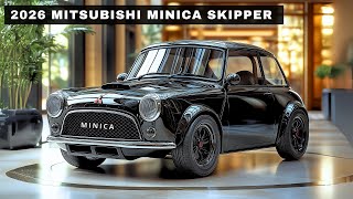 2026 Mitsubishi Minica Skipper – Take a Look at Its Modern Retro Charm!