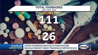 Opioid overdose deaths in Manchester, Nashua highest since tracking started in 2015