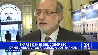 Daniel Abugattás: Excongresista falleció a los 69 años