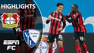 Amine Adli scores winner over Vfl Bochum for Bayer Leverkusen | Bundesliga Highlights | ESPN FC