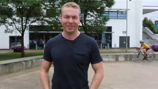 How to ride with Sir Chris Hoy - On the road for the first time