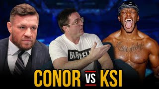 Chael Sonnen reacts to Conor McGregor vs KSI rumor...