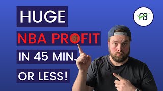 HUGE NBA Sports Betting Profit - Build a Model in 45 minutes or less!