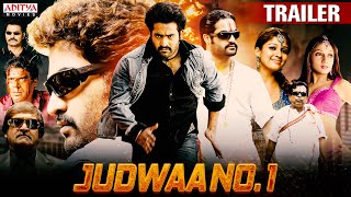 "Judwaa No 1" (Adhurs) New Released Hindi Dubbed Movie Trailer 2022 | NTR, Nayanthara, Sheela