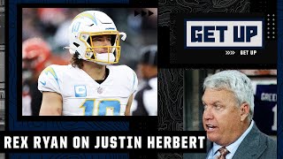 Rex Ryan compares Justin Herbert to a young John Elway 👀 | Get Up