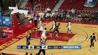 Charles Garcia posts 12 points & 10 rebounds vs. the Energy