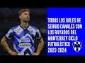 Sergio Canales goles con Rayados del Monterrey Ciclo 2023-24 Liga y Leagues Cup