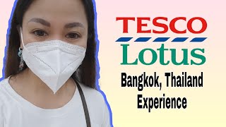 TESCO LOTUS Big Supermarket in Bangkok Thailand | Grocery Time |