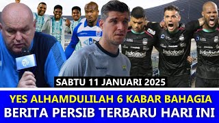 🔵 TOP 6 ~ Berita Persib Hari Ini ~ Sabtu 11 Januari 2025 | Kabar Persib Bandung Terbaru Hari Ini