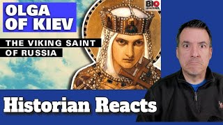 The SAINT with an Epic REVENGE story - Olga of Kiev (Biographics Reaction)