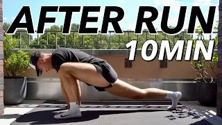 10 MIN AFTER RUN STRETCHES - POST RUN YOGA