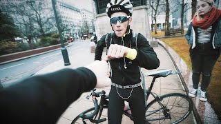 ANGRY CYCLIST ROAD RAGE