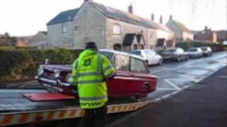 My 1969 hillman imp dulux borken down