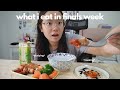 WHAT I EAT IN FINALS WEEK | *cooking,studying...*