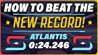 Splitgate Race: Atlantis WORLD RECORD Tutorial