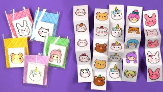 미니뽀짝~얼굴스티커  만들기! How to Make Stickers