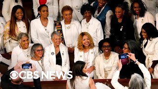 Why are lawmakers wearing white to 2024 State of the Union?