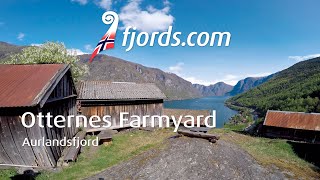 FJORDS NORWAY - Otternes Farmyard by the Aurlandsfjord