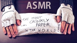 ASMR 💤The Most CRINKLY Paper In The World 😴NO TALKING for SLEEP