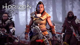 Aloy Meets Sona the War Chief - HORIZON ZERO DAWN PC (4k)