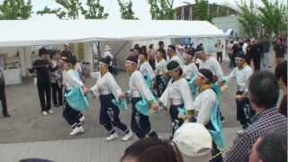 さぬき踊らんな連・その１　～四国の祭り2012・午前の部