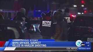 NYPD Officer killed in Harlem shooting, suspect dead