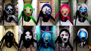 Granny 1.8.8 Latest Update Spider Mom Jumpscares In Horror Games Skin | Granny New Mod