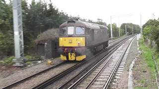 (HD) A trip to London \u0026 Sevenoaks in October 2013 Featuring Class 33,37,66 \u0026 92.