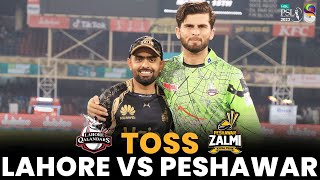 Toss | Lahore Qalandars vs Peshawar Zalmi | Match 15 | HBL PSL 8 | MI2A