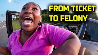 She Had a Clean Driving Record... Until She Swatted a Cop's Hand