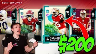 *INSANE* $200 LTD Super Bowl Pack Opening - Madden 20 Ultimate Team