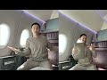 japan airlines jal airbus new a 350 1000 1st class tokyo hnd to dallas fort worth dfw