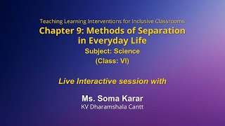 Live Interaction on PMeVIDYA  : Teaching Learning Interventions for Inclusive Classrooms