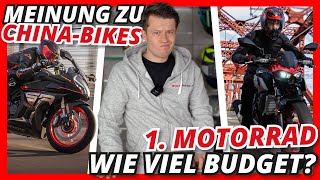 What budget for the first motorcycle? 🤑 Opinion on Chinese motorcycles 🏍️🇨🇳 Best 2-piece leather ...