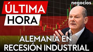 ÚLTIMA HORA | Alemania empieza el año mal. El sector manufacturero vuelve a flojear