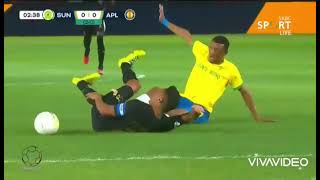 Is this a RED CARD for MOTHOBI MVALA ?