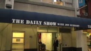 Jon Stewart, Bruce Springsteen and others leave studio after final 'Daily Show'