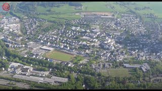 Rundflug über das Strunzertal - Bigge und Olsberg von oben