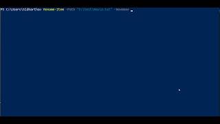 Rename-Item with PowerShell