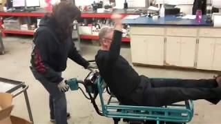 Having Some Fun With The Makita Power-Assisted WheelBarrow