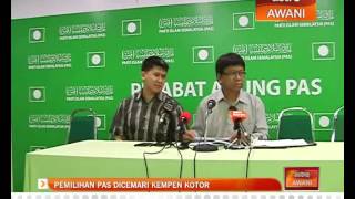 Pemilihan PAS dicemari kempen kotor